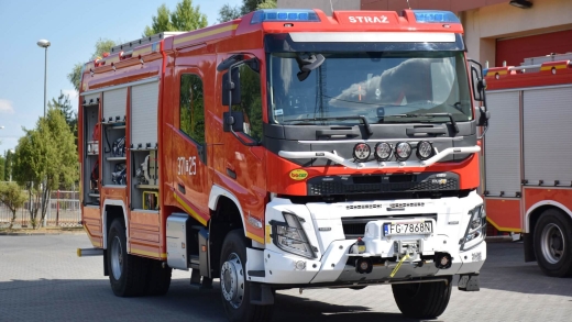 Nowe samochody gaśnicze dla strażaków w Lubuskiem. Gdzie trafią?