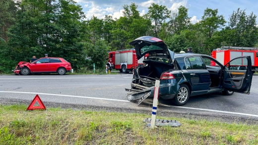 Wypadek na DK27 pod Nowogrodem Bobrzańskim. Jedna osoba została ranna!
