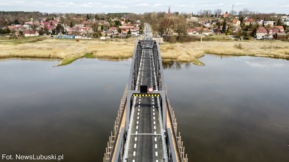 Stary most w Cigacicach ponownie otwarty, ale testowo! Co to oznacza?