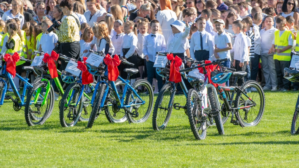 Szprotawa rozdaje rowery na rozpoczęcie roku szkolnego