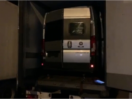 Obywatel Litwy przewoził skradzione kampery. Ciężarówkę zatrzymano na autostradzie A2