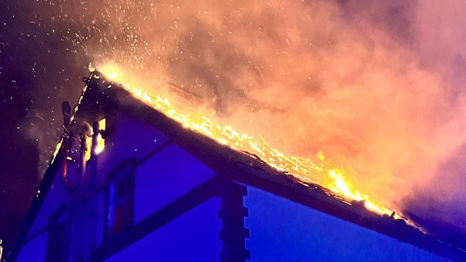 Tragiczny pożar w Żaganiu. Jedna osoba zginęła w płomieniach