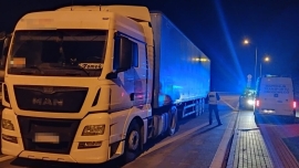 Nietrzeźwy kierowca ciężarówki zatrzymany na S3 w Lubuskiem