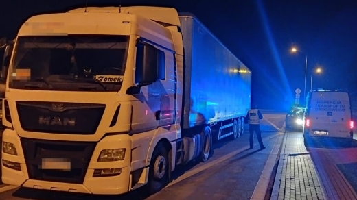 Nietrzeźwy kierowca ciężarówki zatrzymany na S3 w Lubuskiem. &quot;Miał zatrzymane prawo jazdy&quot;