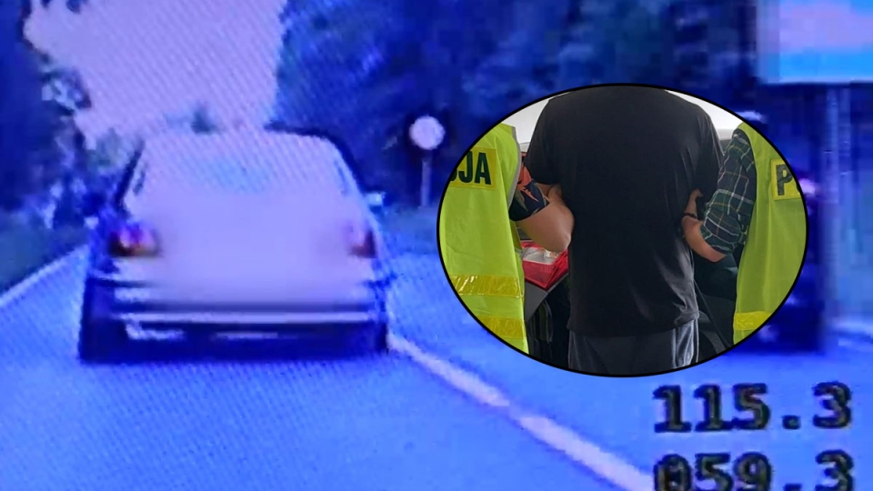 Policyjny pościg za BMW w Słubicach. Kierowca wiózł młodą kobietę z niemowlakiem!
