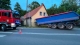 Naczepa ciężarówki uderzyła w dom w Niwiskach pod Zieloną Górą (ZDJĘCIA, FILM)