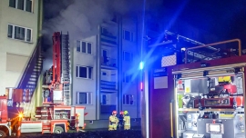 Tragiczny nocny pożar mieszkania w Międzyrzeczu. Nie żyje kobieta! 