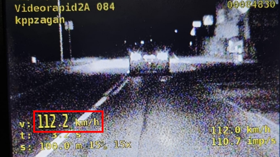 Dwóch kierowców straciło prawa jazdy za prędkość na krajowej "12" koło Żagania