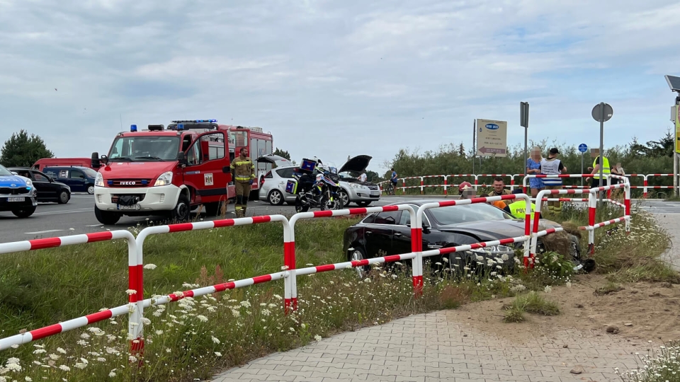 Wypadek w Sulechowie. Zderzyły się dwa auta. Jedna osoba jest ranna (ZDJĘCIA)