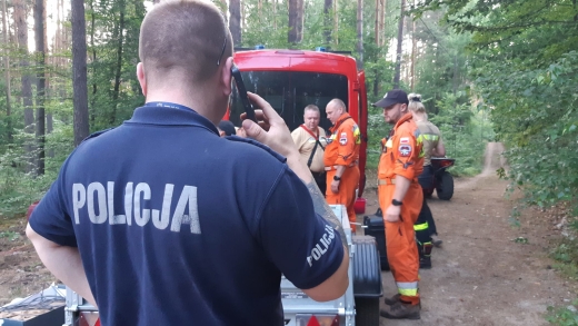 Szczęśliwy finał poszukiwań koło Dobiegniewa. 23-latka trafiła pod opiekę medyków