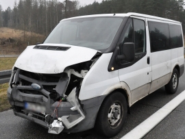 Jeden wypadek na A2 – dwóch nietrzeźwych kierowców