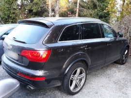 Warte 130 tys. zł. Audi Q7 skradzione w Gubinie znalezione na Dolnym Śląsku (ZDJĘCIA, FILM)