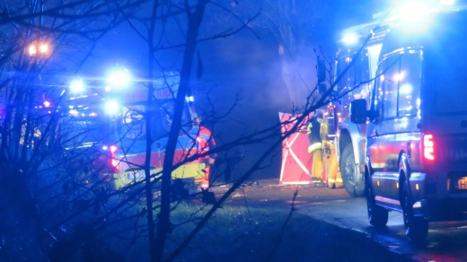 Tragiczny wypadek koło Zielonej Góry. Kierowca spłonął w aucie