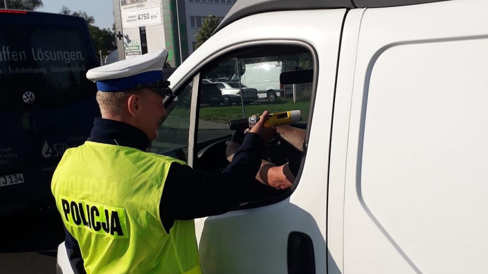 Akcja policji w Zielonej Górze. Zatrzymano kierowców pod wpływem alkoholu