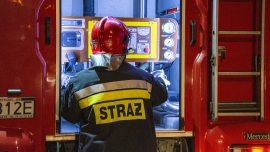 Tragiczny pożar domu w Słońsku. Nie żyje starsza kobieta (ZDJĘCIA)