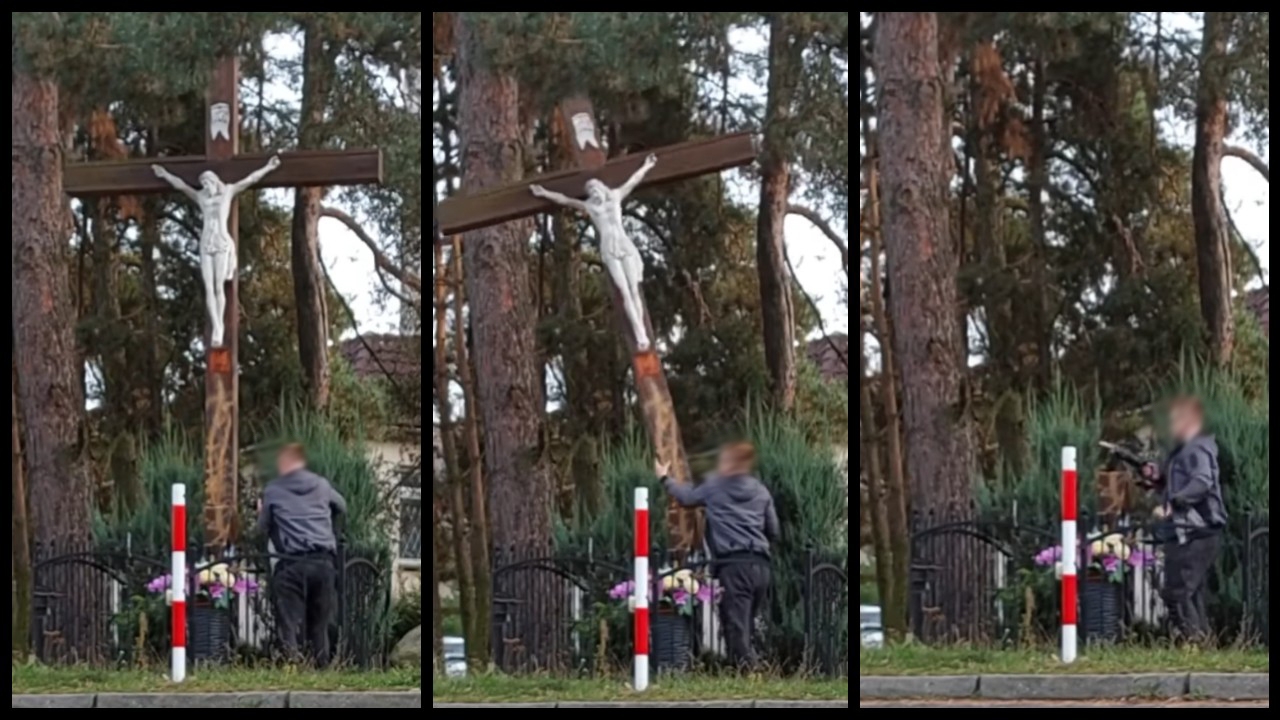 Fot. Screen Ośrodek Monitorowania Antypolonizmu