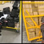 Fot. Krajowa Administracja SkarbowaPaczki z nielegalnym tytoniem
