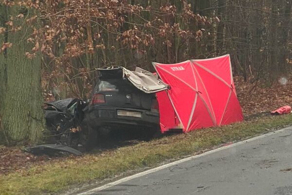 Wypadek koło Międzyrzecza