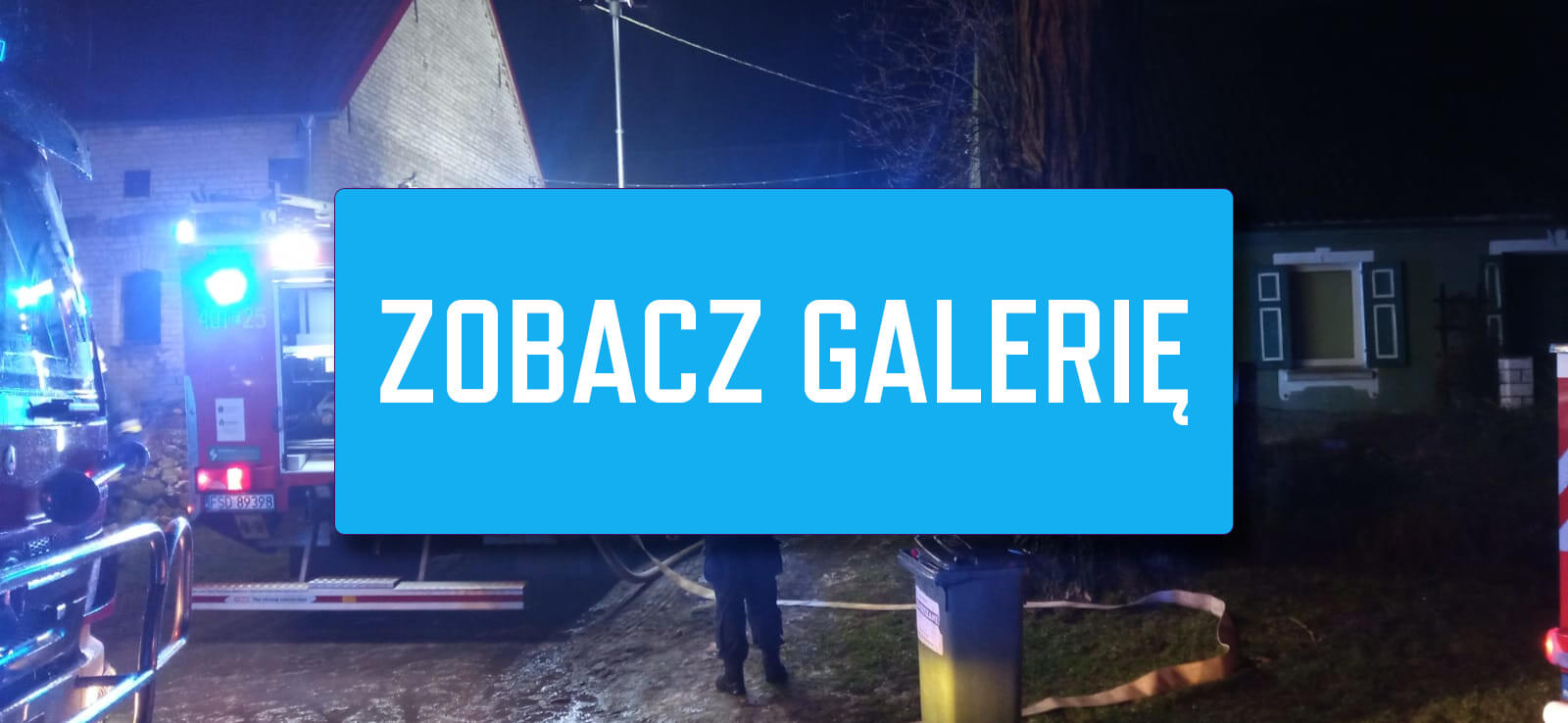 Pożar Gardzko - Pożar Strzelce Krajeńskie