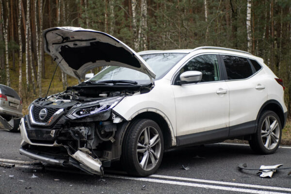 Wypadek na DK32 - Wypadek Zielona Góra