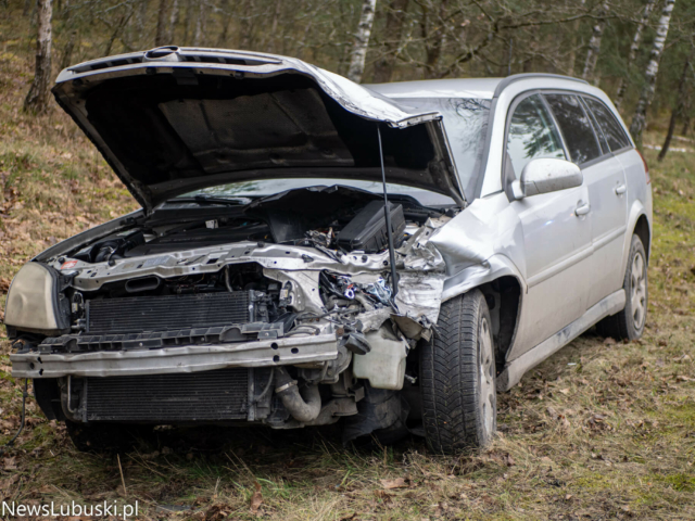 Wypadek na DK32 - Wypadek Zielona Góra