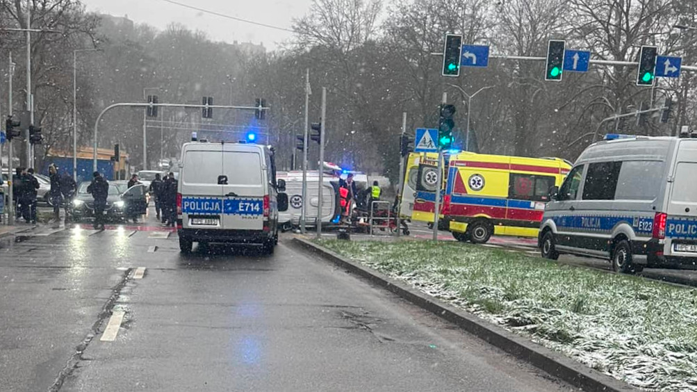 Wypadek karetki Gorzów Wielkopolski