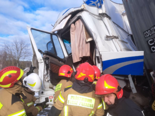 Wypadek na A18 - Wypadek Olszyna