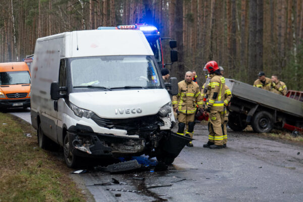 Wypadek Zielona Góra - Wypadek Przybymierz