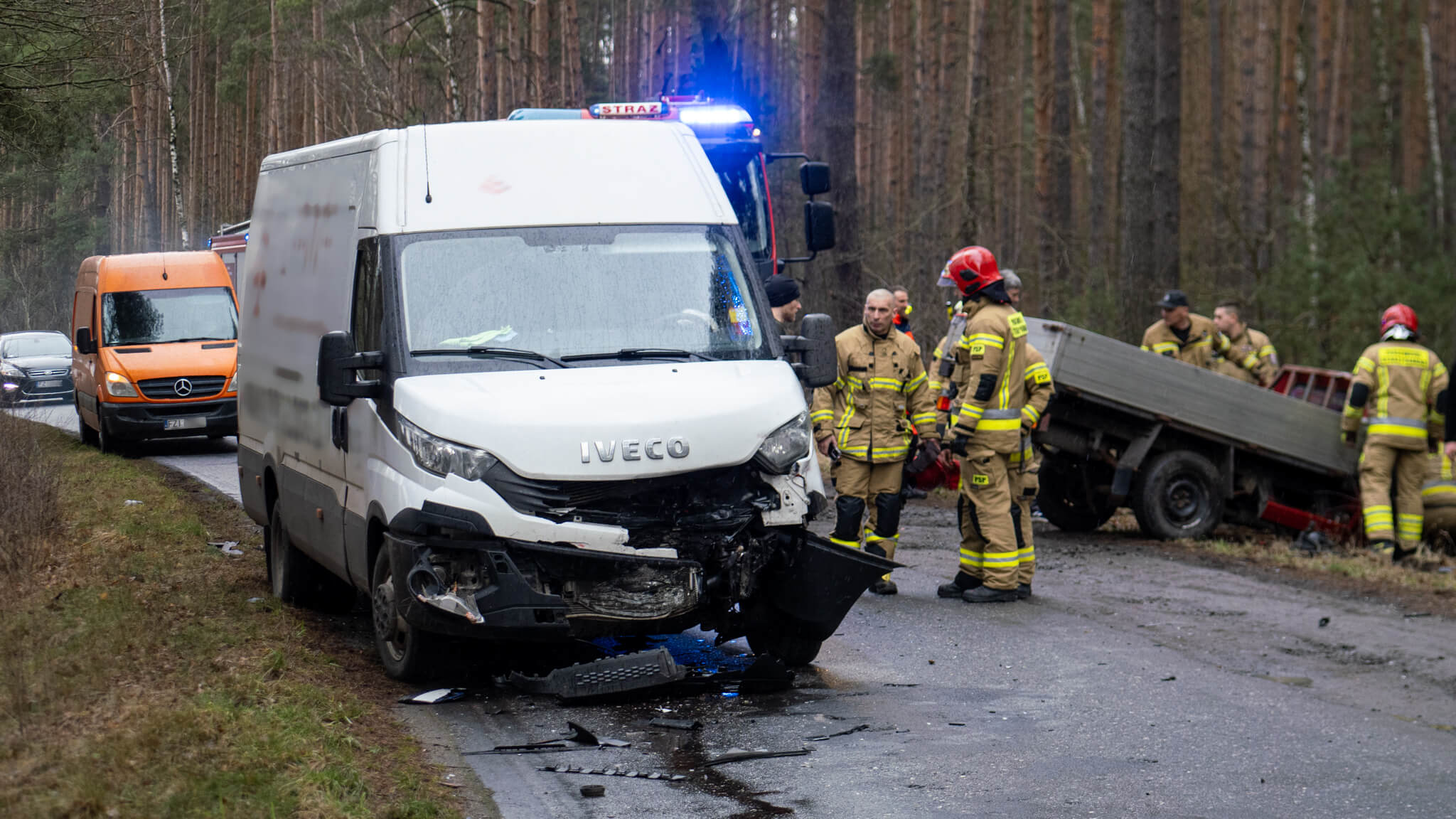 Wypadek Zielona Góra - Wypadek Przybymierz