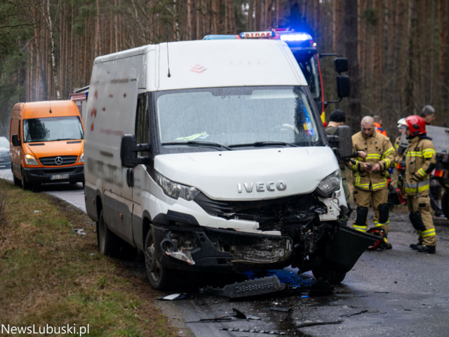 Wypadek Zielona Góra - Wypadek Przybymierz