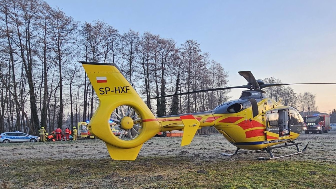 Wypadek Radzyń - Wypadek na budowie