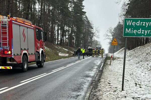 Wypadek Sulęcin - Wypadek na DW137