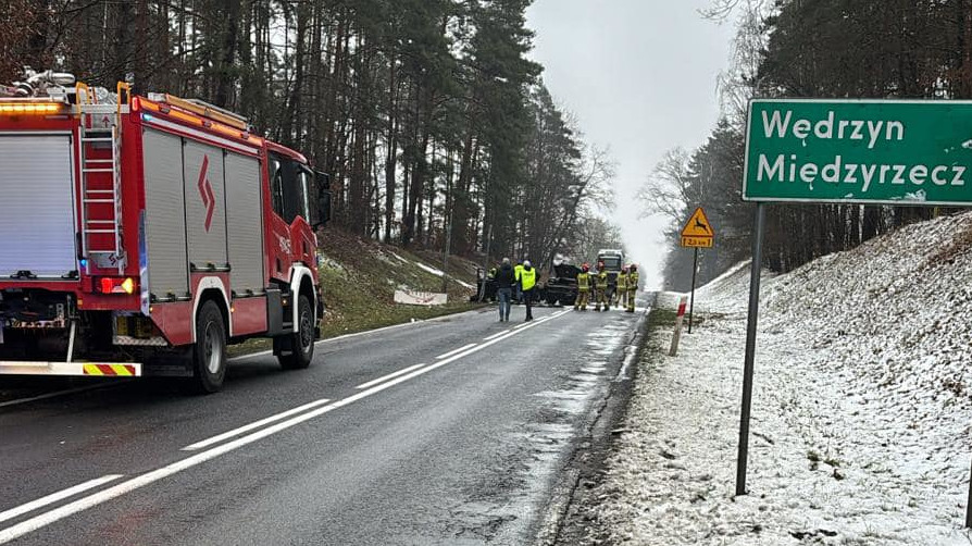 Wypadek Sulęcin - Wypadek na DW137