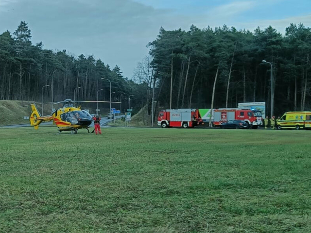 Kolizja Zielona Góra - Rondo Piastów Śląskich