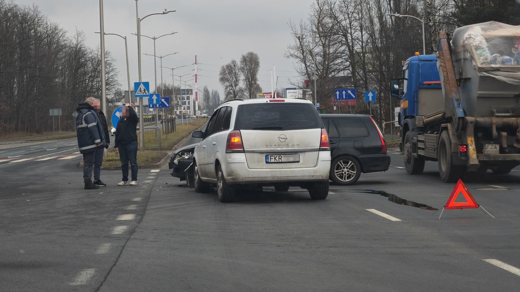 Kolizja Zielona Góra - Wypadek Zielona Góra