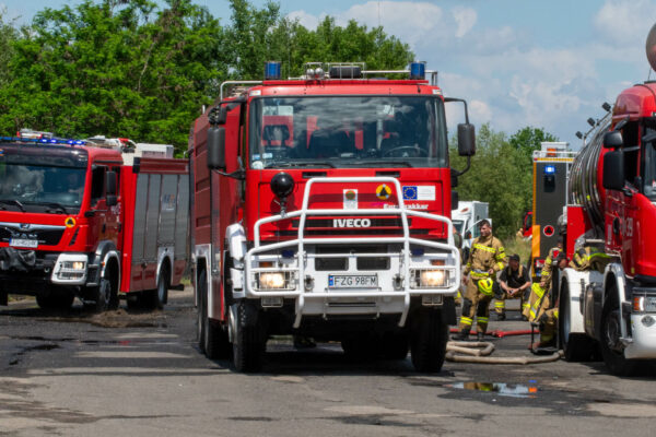 Nowy samochód gaśniczy - Straż pożarna Żagań