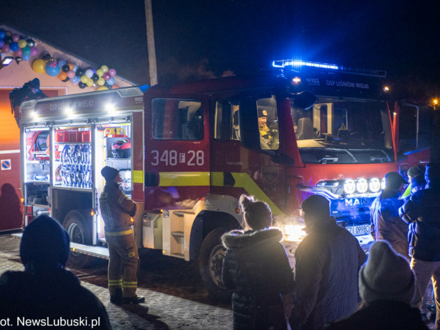 OSP Leśniów Wielki - Nowy samochód gaśniczy