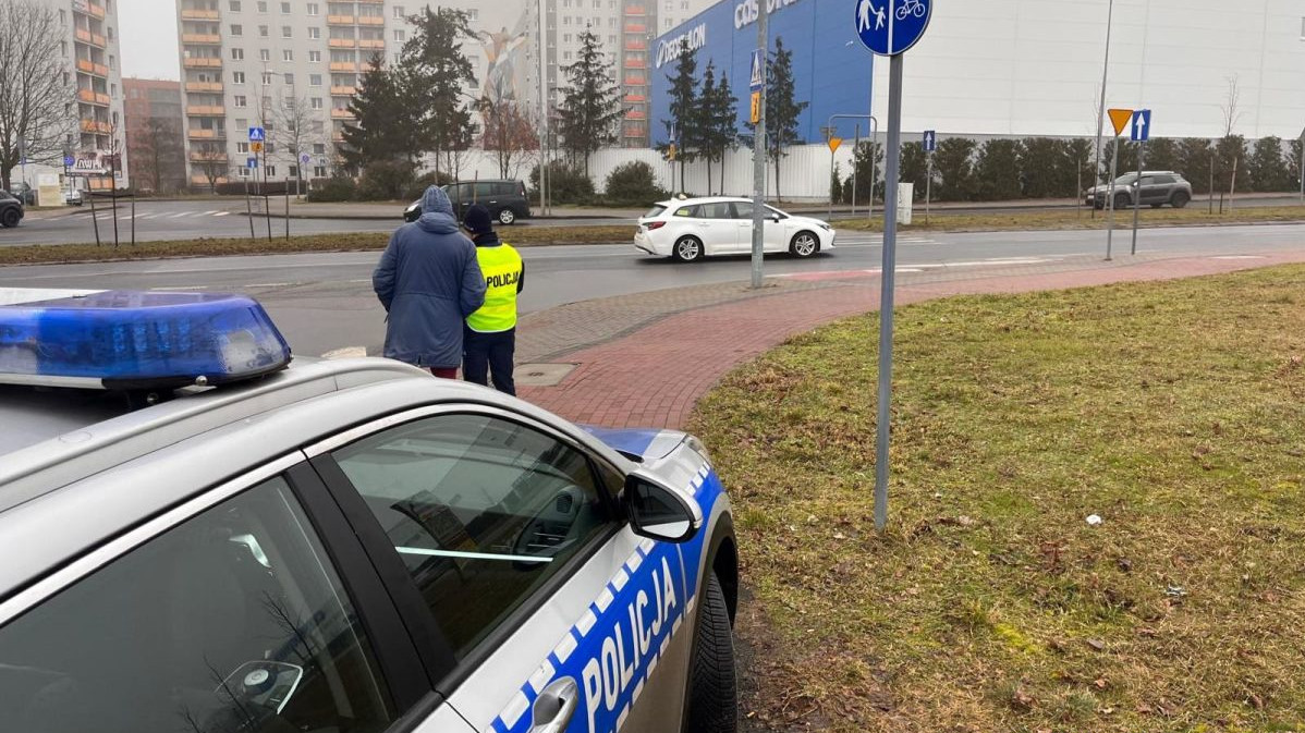 Śmiertelny wypadek Zielona Góra - Potrącenie Zielona Góra