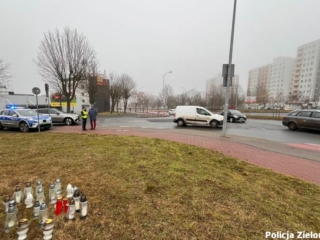 Śmiertelny wypadek Zielona Góra - Potrącenie Zielona Góra