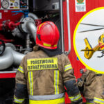 Pożar Żagań - Pożar mieszkania Żagań - LPR Zielona Góra