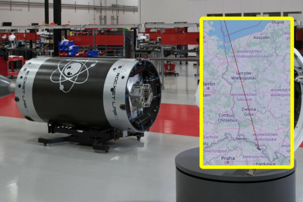 Rakieta przeleci nad Polską - Rakieta Electron