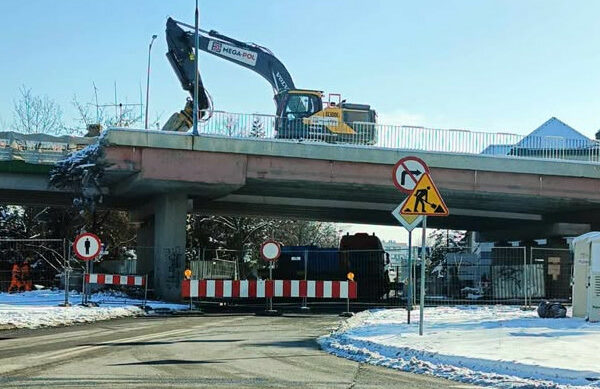 Wiadukt Zielona Góra Zjednoczenia - Utrudnienia Zielona Góra