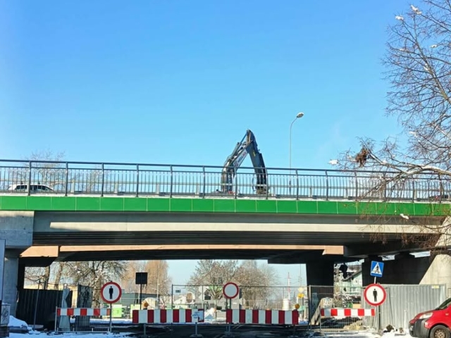 Wiadukt Zielona Góra Zjednoczenia - Utrudnienia Zielona Góra