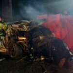 Wypadek Prądocin - Wypadek na DK22