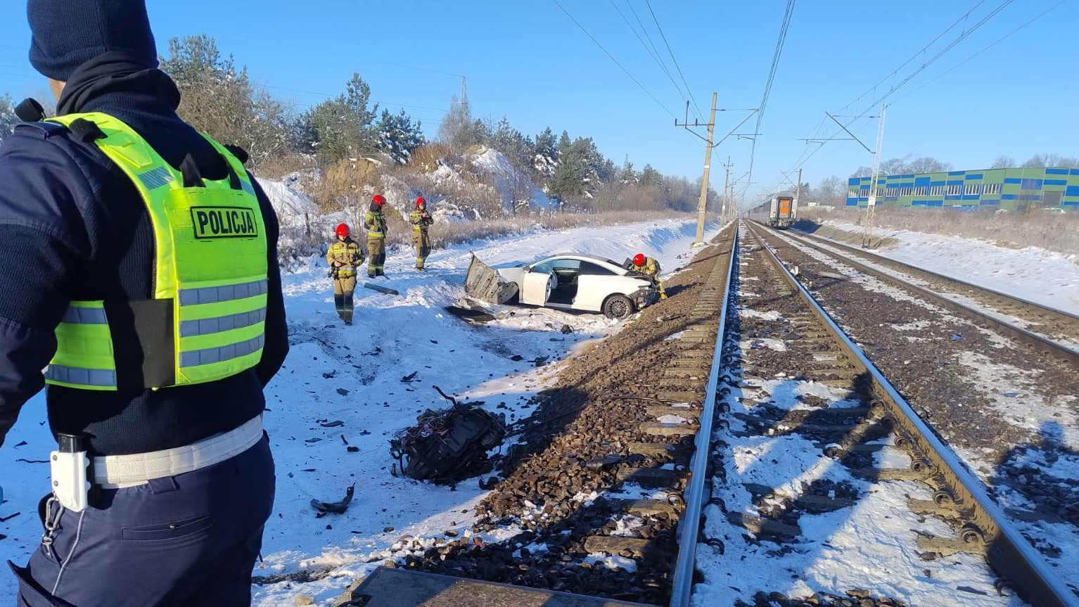 Wypadek Świebodzin - Wypadek na przejeździe kolejowym