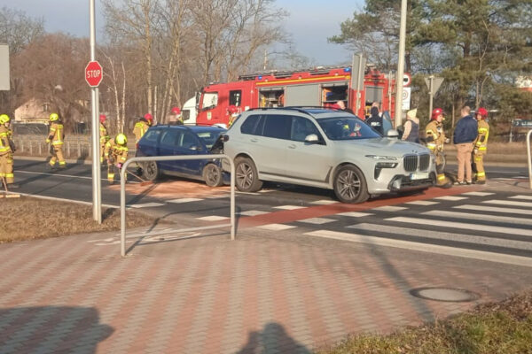 Wypadek Zielona Góra - Wypadek Trasa Północna