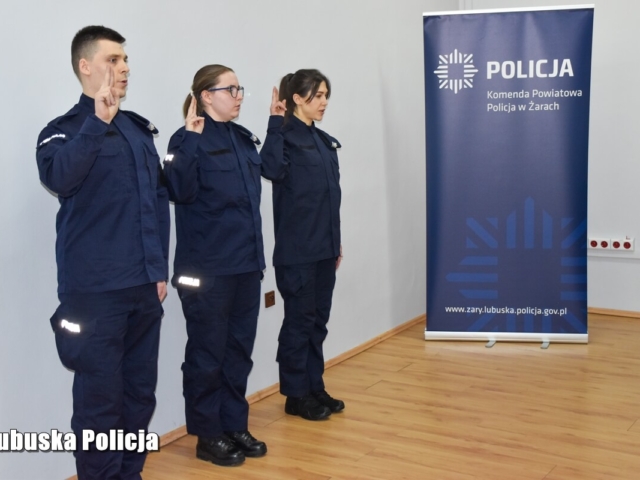 Nowi policjanci Lubuskie - Lubuska Policja