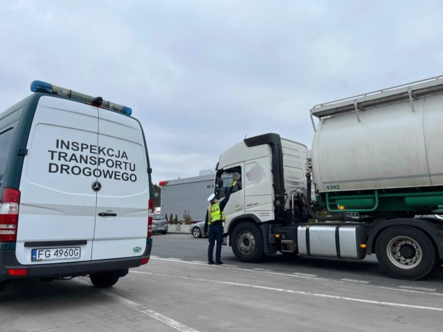 Pijany kierowca Zielona Góra - Pijany kierowca ciężarówki