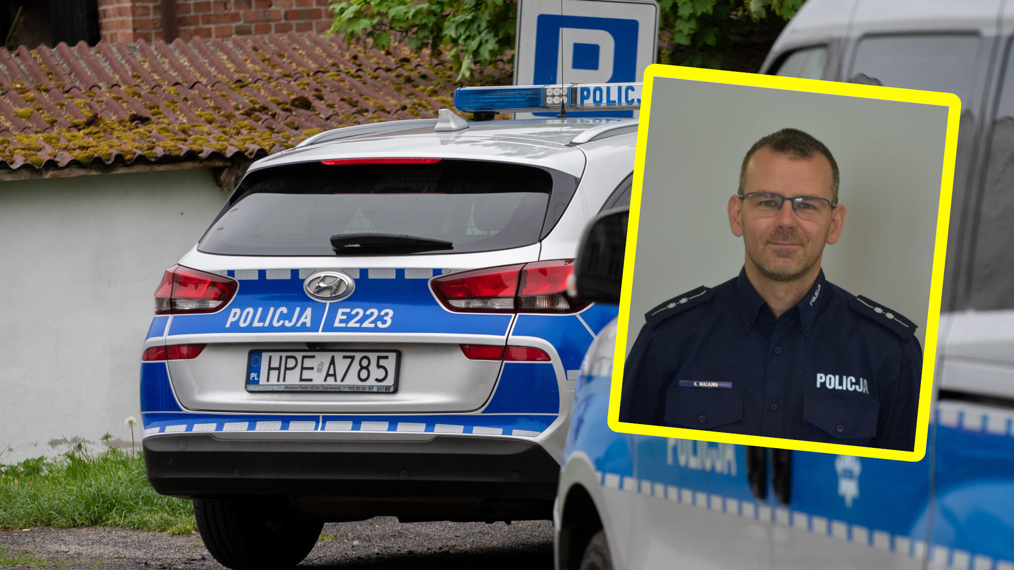 Złodziej Zielona Góra - Policjant po służbie Krzysztof Malajka