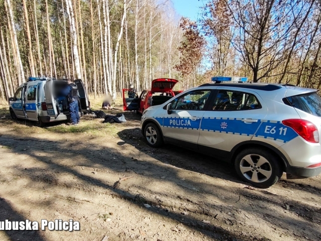 Pościg Świebodzin - Nielegalni imigranci - Policja Świebodzin